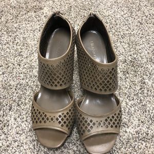 Franco Sarto Sandals with wood heels